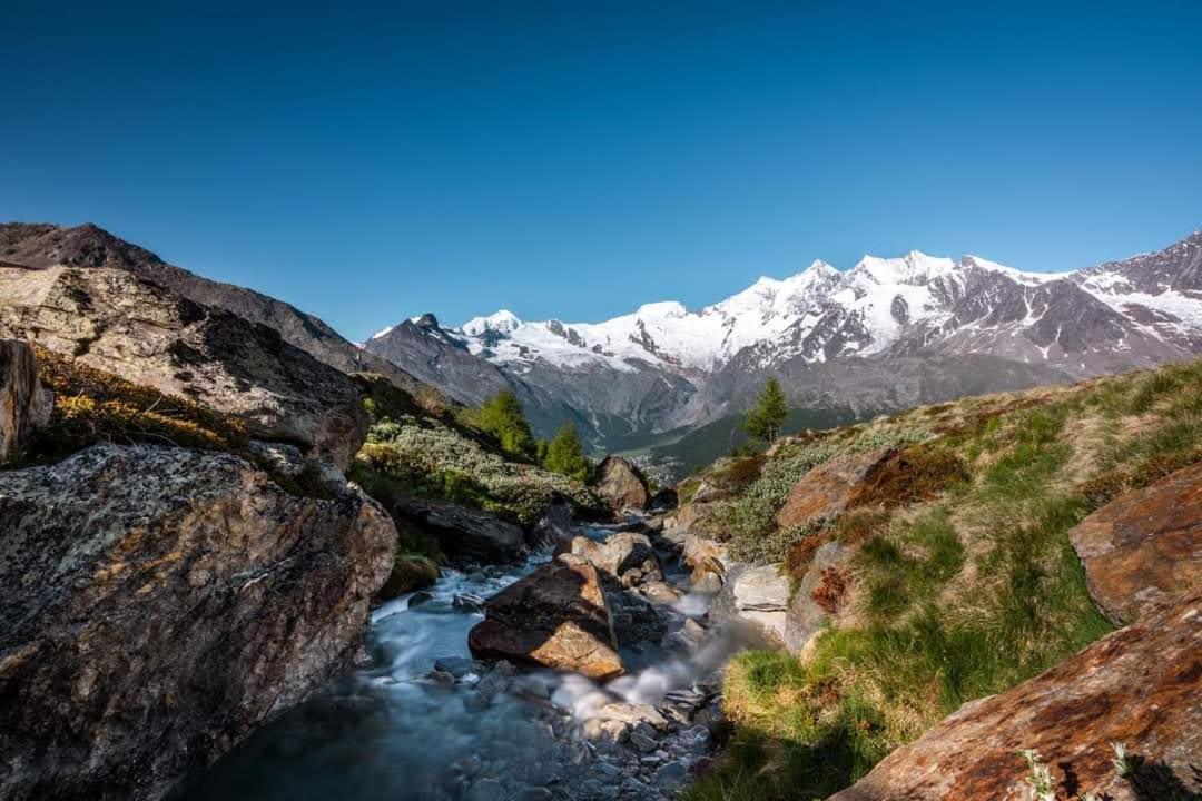 Sunshine Lägenhet Saas-Grund Exteriör bild