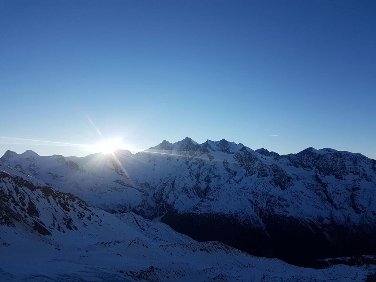 Sunshine Lägenhet Saas-Grund Exteriör bild