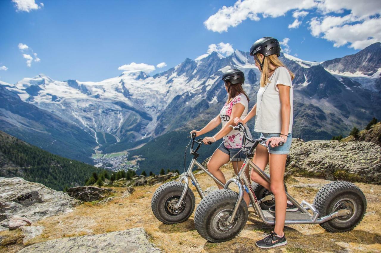 Sunshine Lägenhet Saas-Grund Exteriör bild